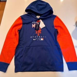 Small New York Mets Women's Hoodie (Authentic MLB apparel)
